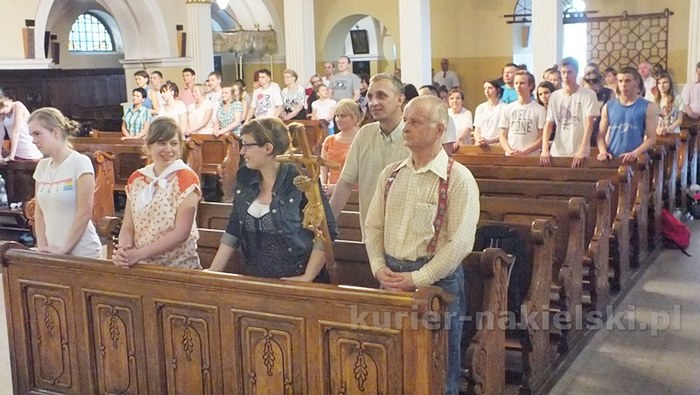 Pielgrzymka z Szubina dotarła do Nakła nad Notecią