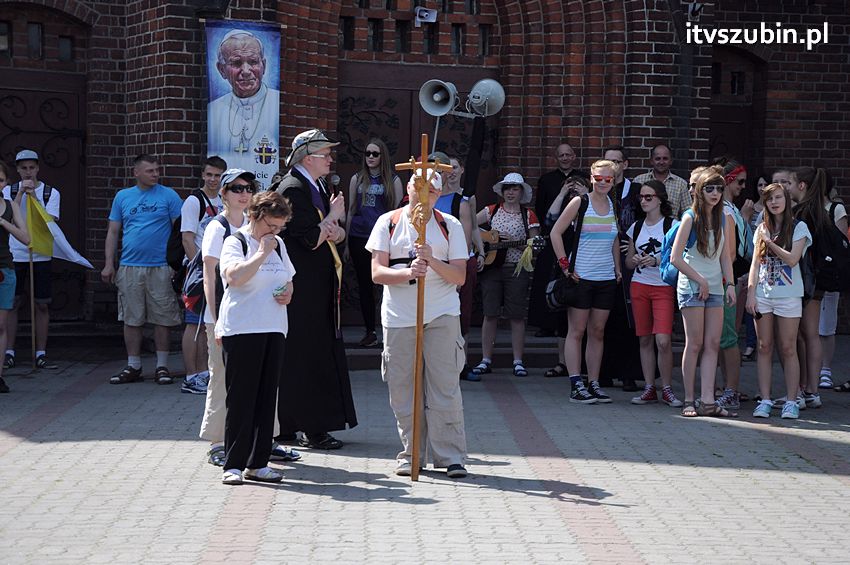 Pielgrzymka z Szubina dotarła do Nakła nad Notecią