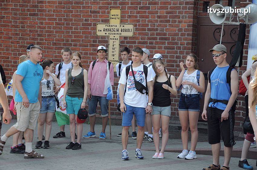 Pielgrzymka z Szubina dotarła do Nakła nad Notecią