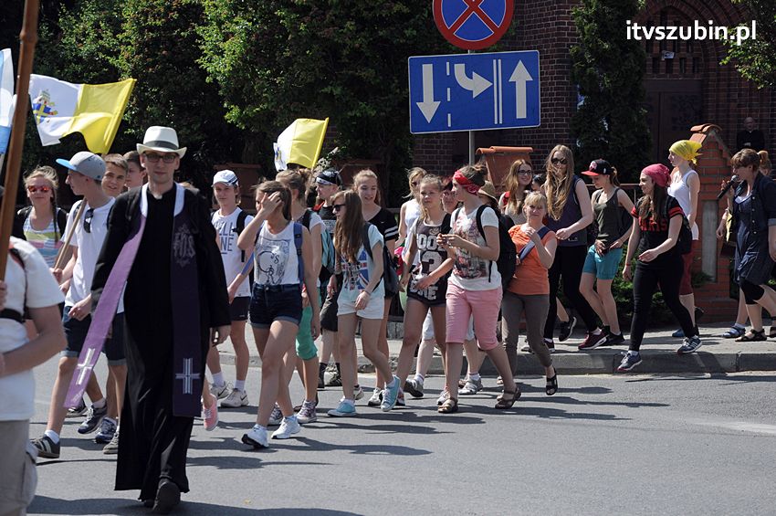Pielgrzymka z Szubina dotarła do Nakła nad Notecią