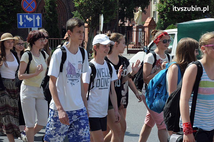 Pielgrzymka z Szubina dotarła do Nakła nad Notecią