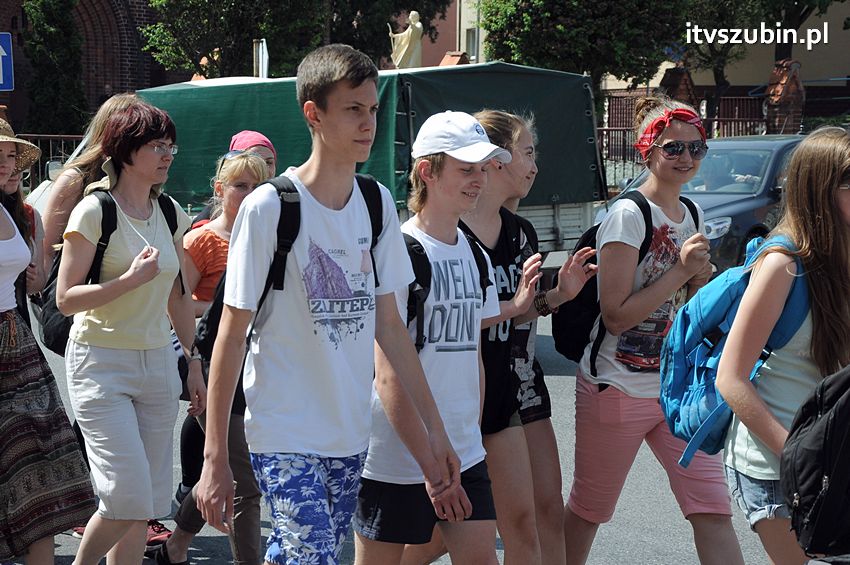 Pielgrzymka z Szubina dotarła do Nakła nad Notecią