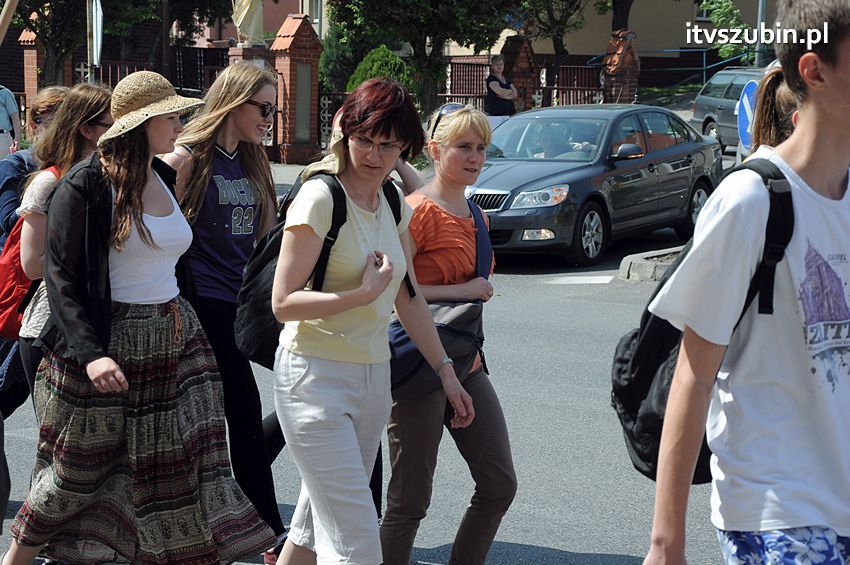 Pielgrzymka z Szubina dotarła do Nakła nad Notecią