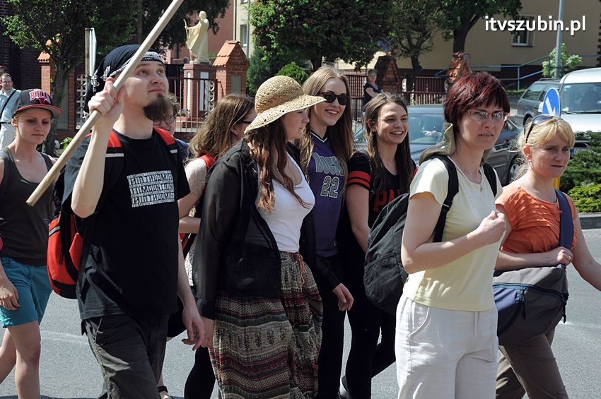 Pielgrzymka z Szubina dotarła do Nakła nad Notecią