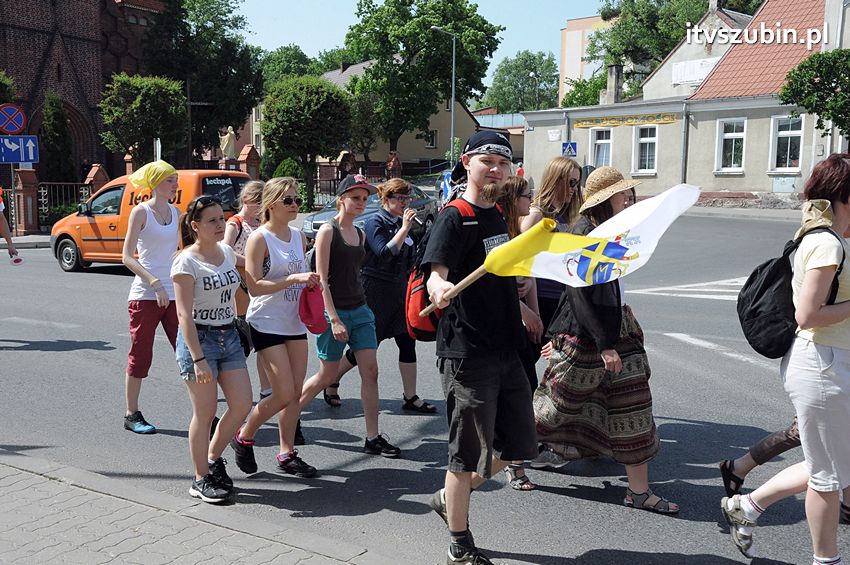 Pielgrzymka z Szubina dotarła do Nakła nad Notecią