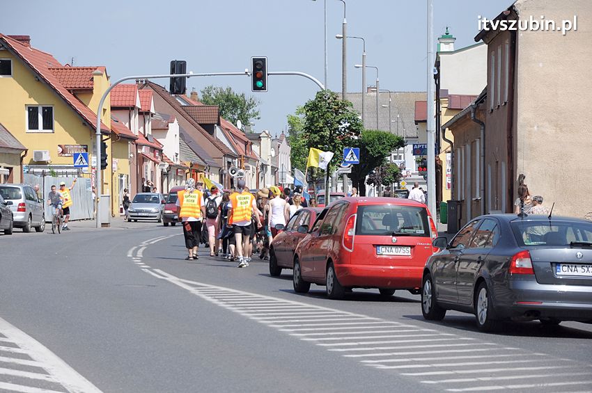 Pielgrzymka z Szubina dotarła do Nakła nad Notecią