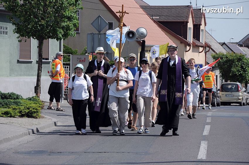 Pielgrzymka z Szubina dotarła do Nakła nad Notecią