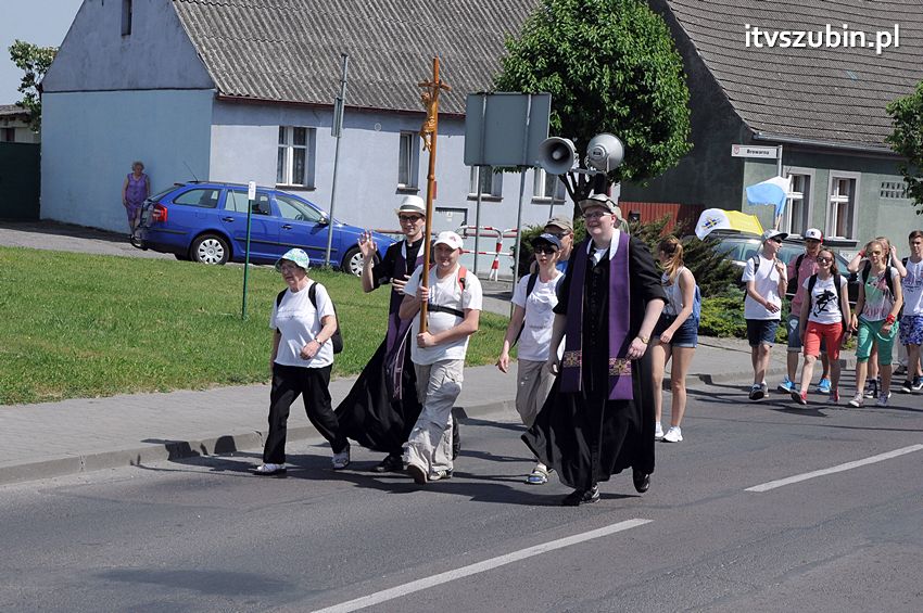 Pielgrzymka z Szubina dotarła do Nakła nad Notecią