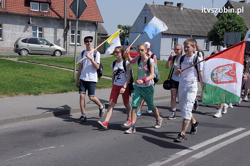 Pielgrzymka z Szubina dotarła do Nakła nad Notecią