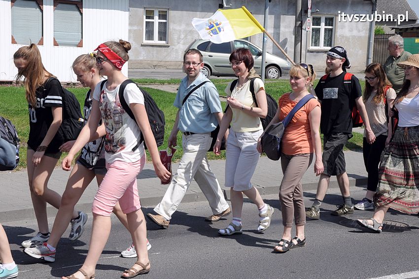 Pielgrzymka z Szubina dotarła do Nakła nad Notecią