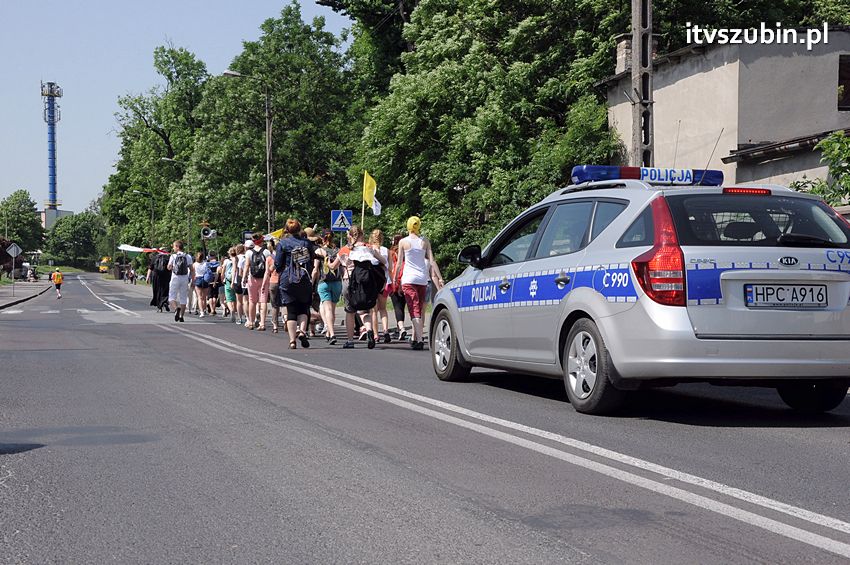 Pielgrzymka z Szubina dotarła do Nakła nad Notecią