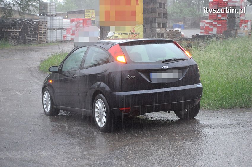 Kolizja trzech osobówek w Kołaczkowie