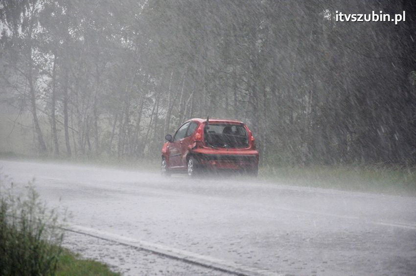 Kolizja trzech osobówek w Kołaczkowie