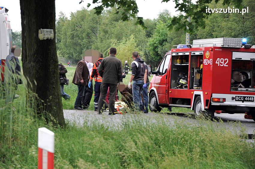 Osiem osób poszkodowanych w wypadku w Starym Jarużynie
