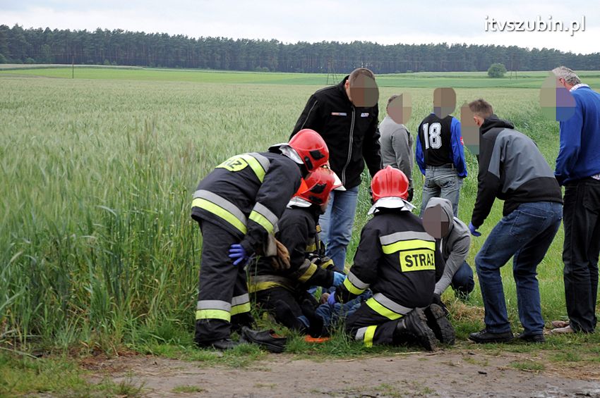 Osiem osób poszkodowanych w wypadku w Starym Jarużynie