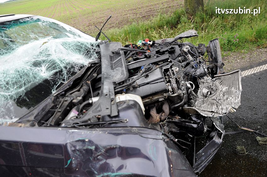 Osiem osób poszkodowanych w wypadku w Starym Jarużynie
