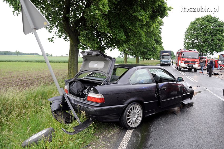 Osiem osób poszkodowanych w wypadku w Starym Jarużynie