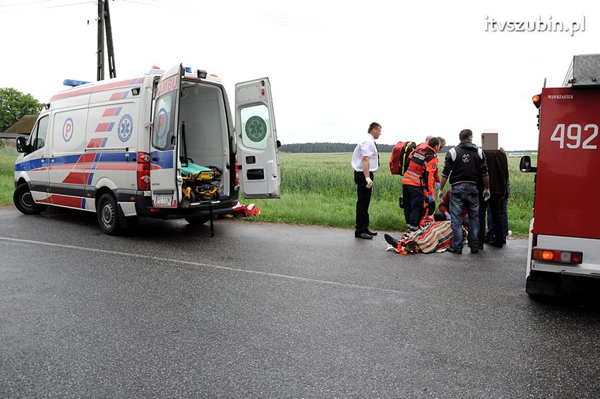 Osiem osób poszkodowanych w wypadku w Starym Jarużynie