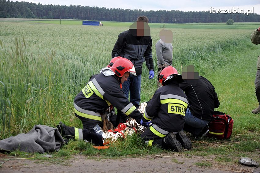 Osiem osób poszkodowanych w wypadku w Starym Jarużynie