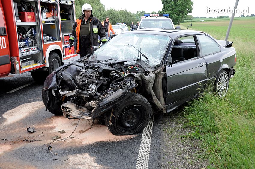 Osiem osób poszkodowanych w wypadku w Starym Jarużynie