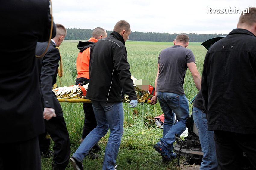 Osiem osób poszkodowanych w wypadku w Starym Jarużynie