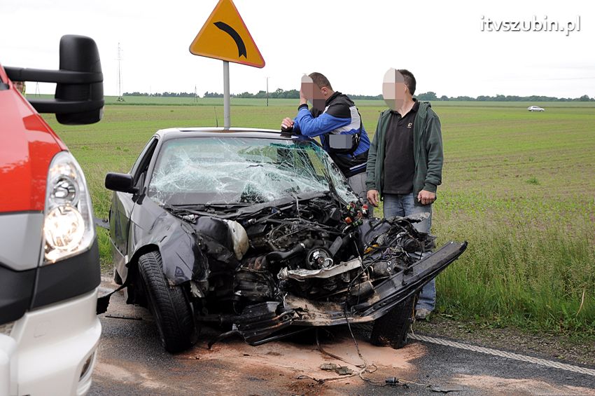 Osiem osób poszkodowanych w wypadku w Starym Jarużynie