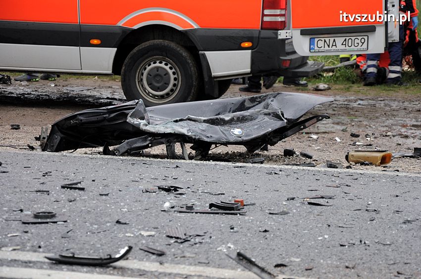 Osiem osób poszkodowanych w wypadku w Starym Jarużynie