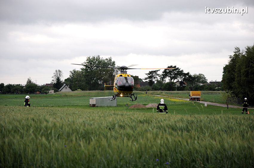 Osiem osób poszkodowanych w wypadku w Starym Jarużynie