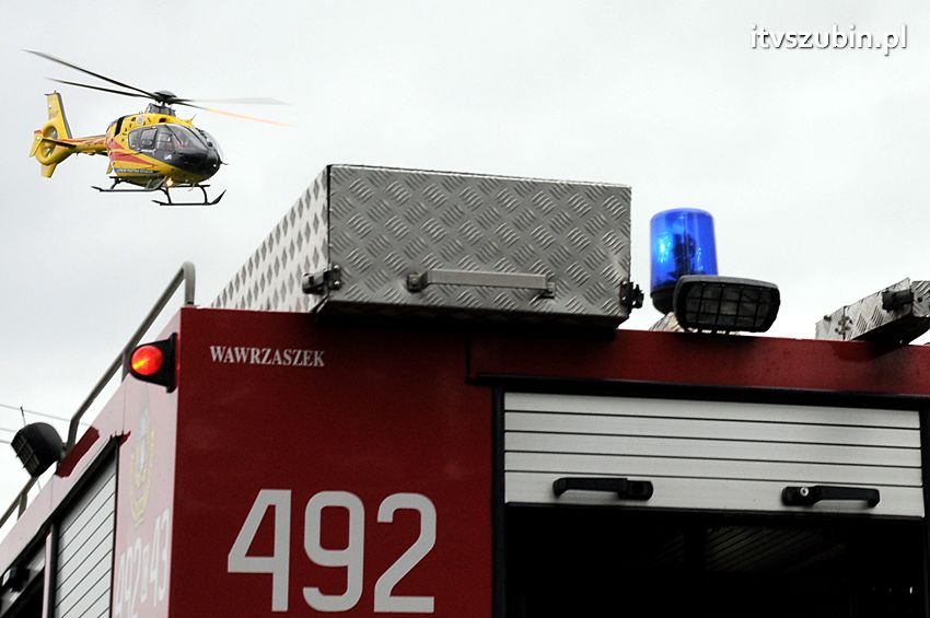 Osiem osób poszkodowanych w wypadku w Starym Jarużynie