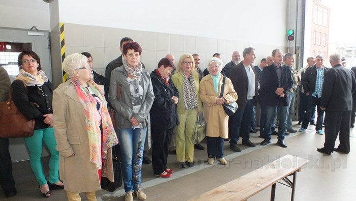 Uroczysty apel w Komendzie Powiatowej PSP w Nakle nad Notecią