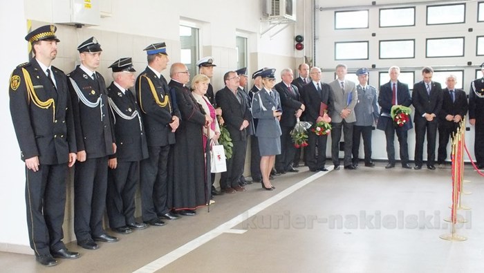 Uroczysty apel w Komendzie Powiatowej PSP w Nakle nad Notecią