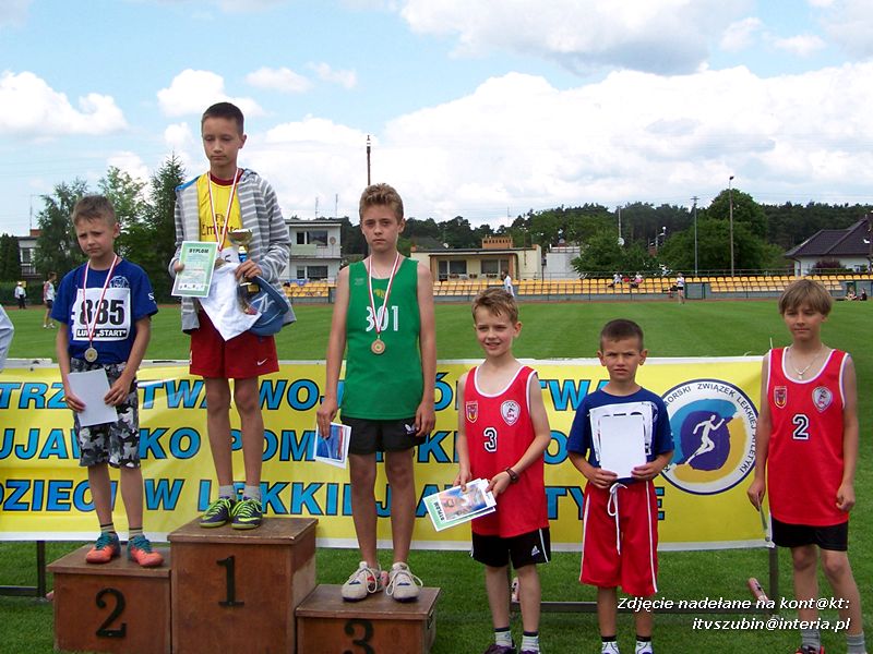 14 medali młodych lekkoatletów UKB Szubin