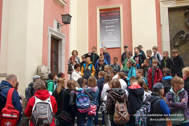 Uczniowie Zespołu Szkół w Rynarzewie z wizytą w stolicy