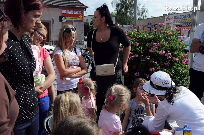Dzień Dziecka na szubińskim rynku