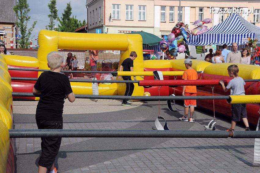 Dzień Dziecka na szubińskim rynku