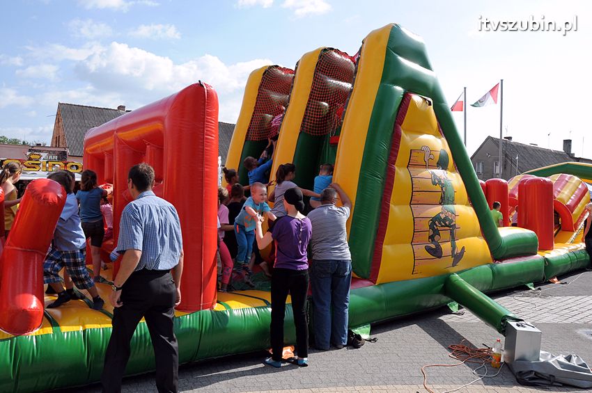 Dzień Dziecka na szubińskim rynku