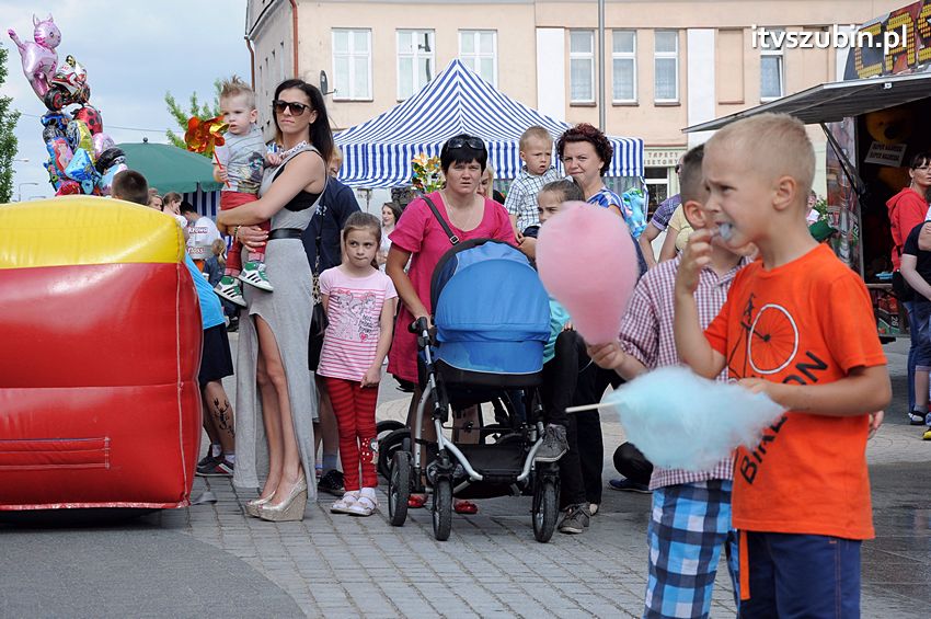 Dzień Dziecka na szubińskim rynku
