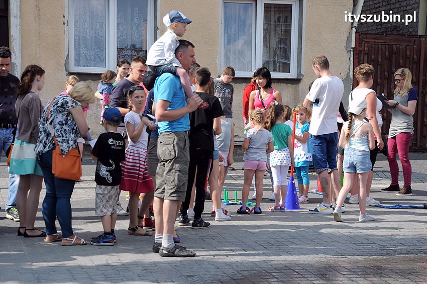 Dzień Dziecka na szubińskim rynku