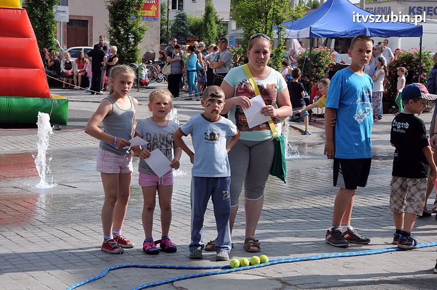Dzień Dziecka na szubińskim rynku