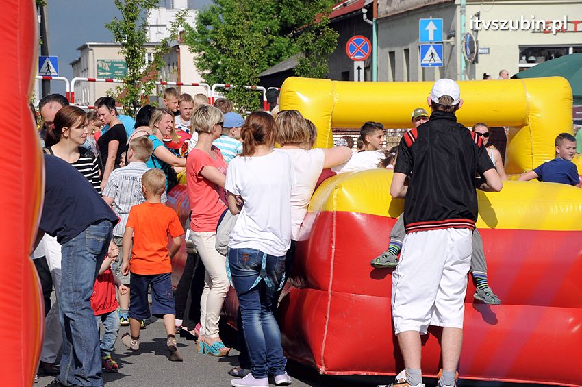 Dzień Dziecka na szubińskim rynku