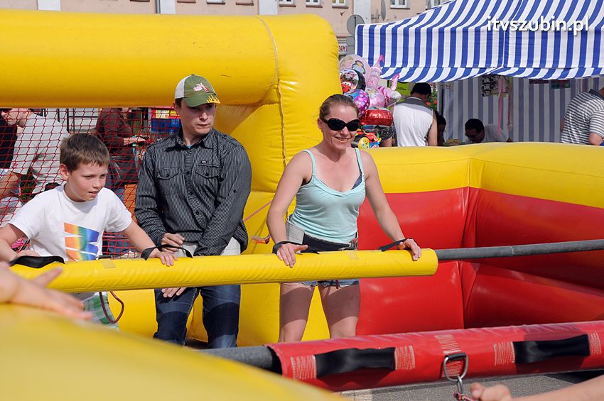 Dzień Dziecka na szubińskim rynku