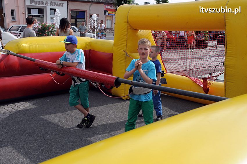 Dzień Dziecka na szubińskim rynku