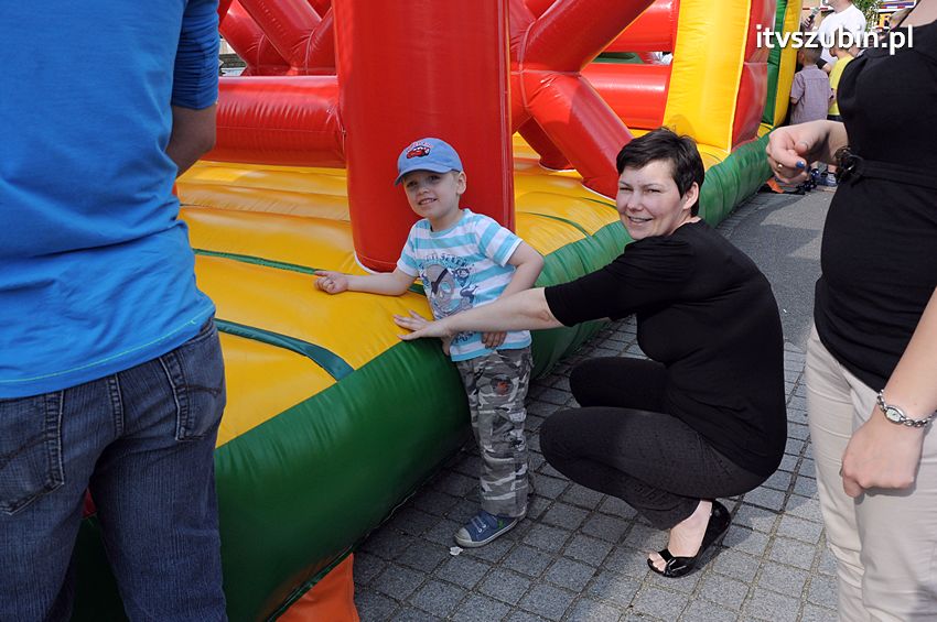Dzień Dziecka na szubińskim rynku