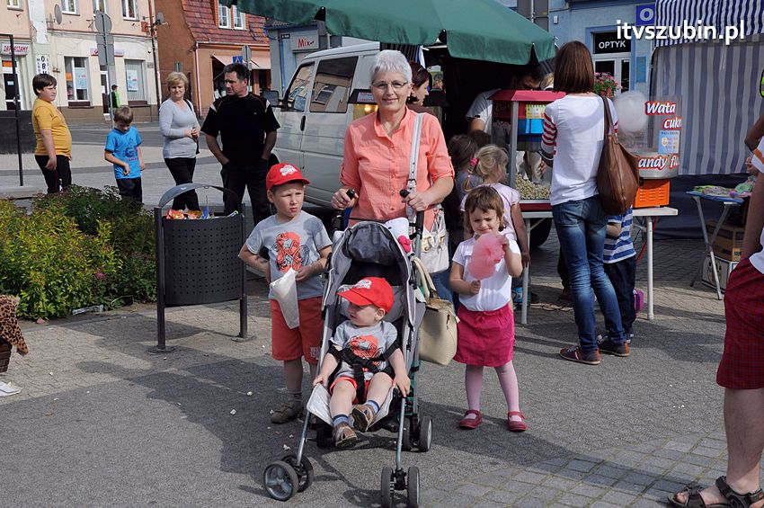 Dzień Dziecka na szubińskim rynku
