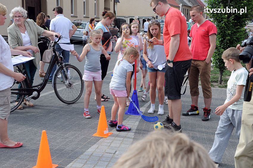 Dzień Dziecka na szubińskim rynku