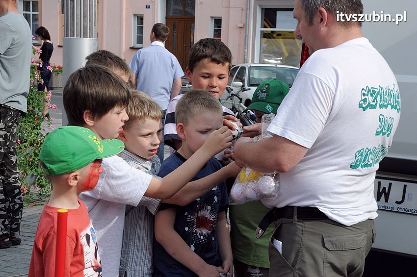 Dzień Dziecka na szubińskim rynku