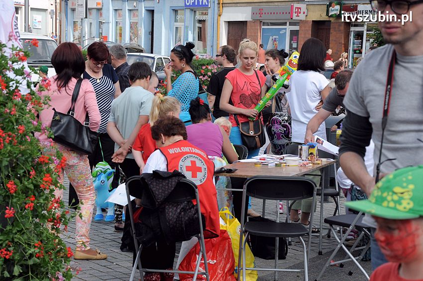 Dzień Dziecka na szubińskim rynku