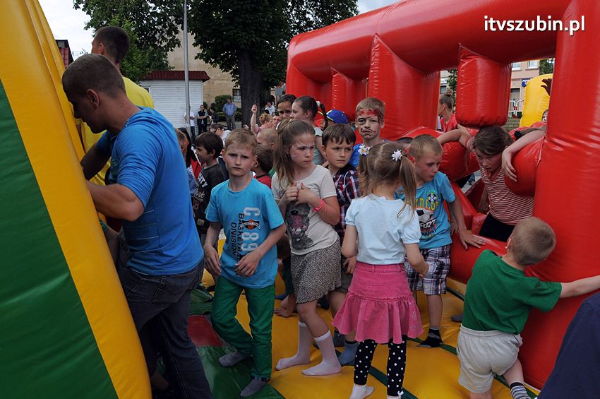 Dzień Dziecka na szubińskim rynku