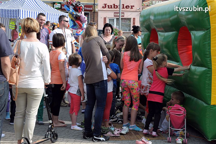 Dzień Dziecka na szubińskim rynku