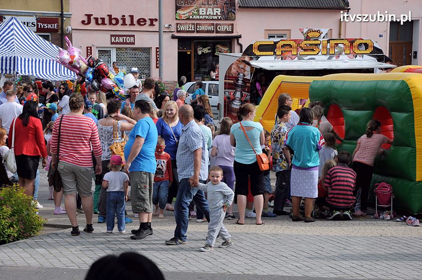 Dzień Dziecka na szubińskim rynku